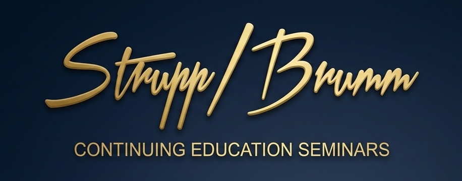 2027 Strupp & Brumm Seminars